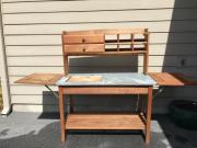Garden potting bench for sale in Southern Pines NC