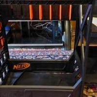 Nerf Blaster Rack for sale in Wylie TX by Garage Sale Showcase member hrice2000, posted 09/11/2021