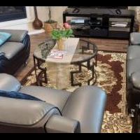 5 piece living room set for sale in Princeton TX by Garage Sale Showcase member erezgi, posted 02/27/2021