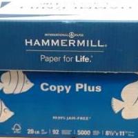 Hammermill White Copy / Printer Paper 20LB Bond for sale in Boulder City NV by Garage Sale Showcase member Rocky1, posted 05/13/2021