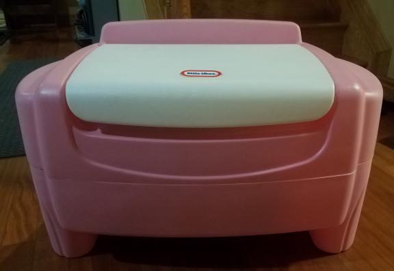 Little Tikes Kids Toy Storage - pink and white for sale in Youngstown NY