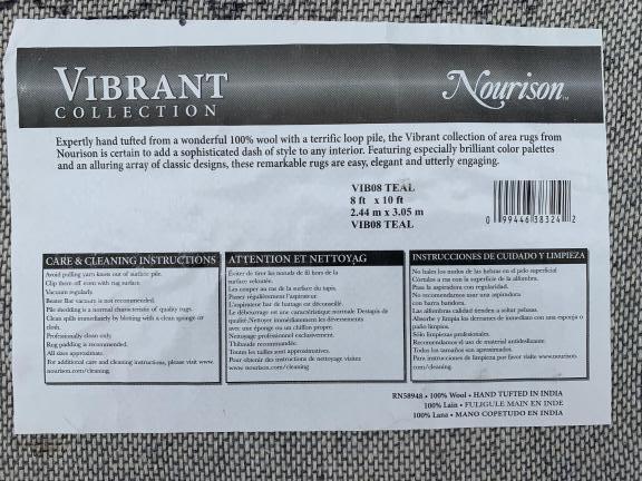 Wool Rug 8 x 10 for sale in Holland MI