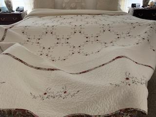 King Bedspread + 3 matching decorator pillows for sale in Pinehurst NC