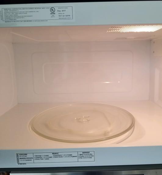 Microwave and Dishwasher