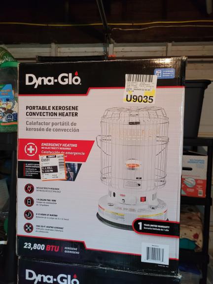 Dyno-Glo up to 23,800 BTU Kerosene Heater for sale in Elyria OH