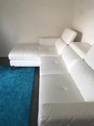 Sofia Vergara White Leather L shaped Couch for sale in Largo FL