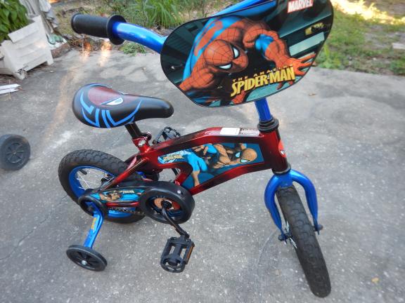 Spiderman Toddler Bike