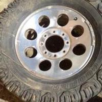 Four(4) Ford F250 Custom Rims and tires for sale in Hubbardton VT by Garage Sale Showcase member 2022MorrisEstate@gmail.c, posted 03/24/2022