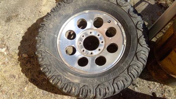 Four(4) Ford F250 Custom Rims and tires for sale in Hubbardton VT