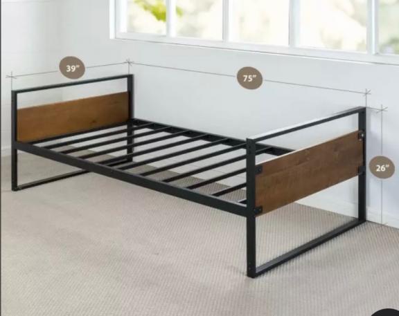 Ironline Suzanne Twin Bed Frame