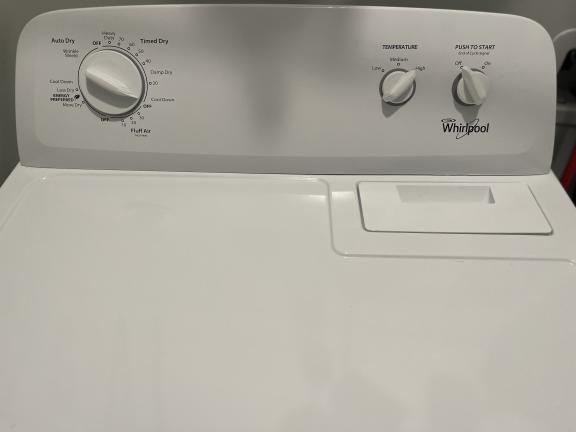 Barely Used, Like New, Whirlpool Washer and Dryer