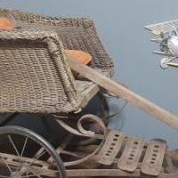 Antique Baby Wicker Baby Carriage for sale in Tyler TX by Garage Sale Showcase member Miranda Jones, posted 01/23/2023