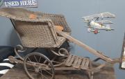 Antique Baby Wicker Baby Carriage for sale in Tyler TX