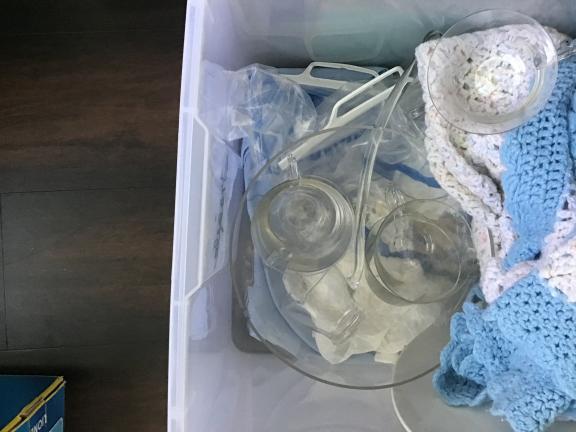 Glassware sale