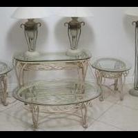 Tables & Lamps for sale in Naples FL by Garage Sale Showcase member jiss99, posted 12/05/2022