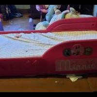 Toddler Bed With mattress for sale in Joanna SC by Garage Sale Showcase member Ladyv1971, posted 05/28/2022