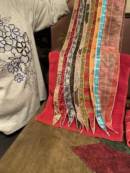 Upcycled Scarf from Sari Materials for sale in York PA