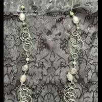 Silver hoops necklace for sale in Montrose NY by Garage Sale Showcase member jortiz1974, posted 03/27/2022
