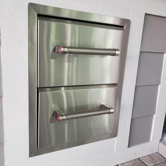 Kitchen aid built in cabinet double drawer for sale in Jacksonville FL