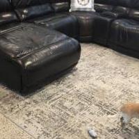 Leather Sectional for sale in Saint Petersburg FL by Garage Sale Showcase member Gllnole, posted 04/07/2022