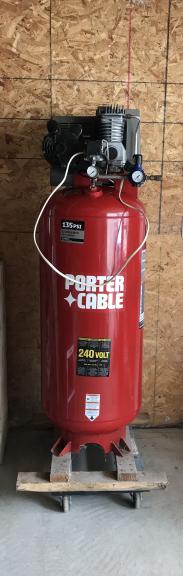 Porter Cable air compressor 60 gal for sale in Tipton IA