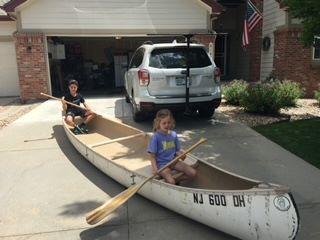 17 " Royalex Canoe with accessories for sale in Golden CO