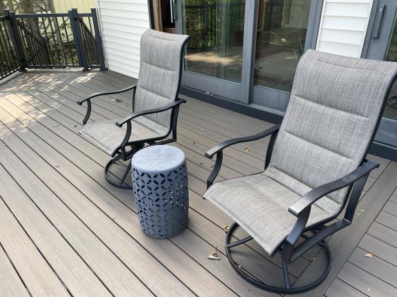 Patio Chairs & Sm Table