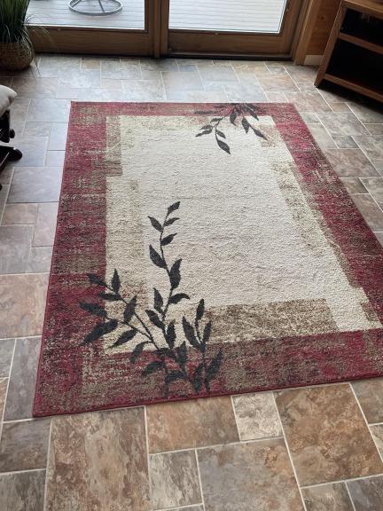 Area Rug 5’3” x 7’6”