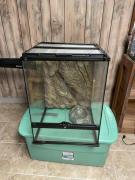 Lg glass enclosure (pet/reptile) for sale in Newton NJ