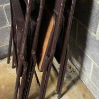 6 Folding Chairs for sale in Newton NJ by Garage Sale Showcase member Mcnglen, posted 08/14/2023