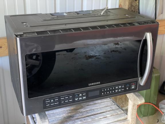 Samsung Electric Oven with Matching Micro