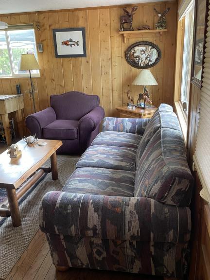 Queen Size Sleeper Sofa & Matching Chair for sale in Grand Lake CO