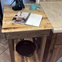 Kitchen island for sale in San Antonio TX by Garage Sale Showcase member 2ndchancewoodworking, posted 01/28/2023