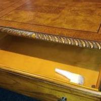 Wood queen Anne desk for sale in Matawan NJ by Garage Sale Showcase member Judithvree, posted 01/18/2022