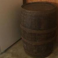 Whisky barrel for sale in Tiffin OH by Garage Sale Showcase member Letitride, posted 05/03/2022