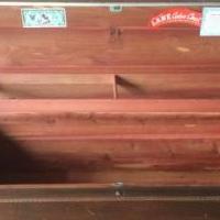 Cedar chest for sale in Tiffin OH by Garage Sale Showcase member Letitride, posted 05/03/2022