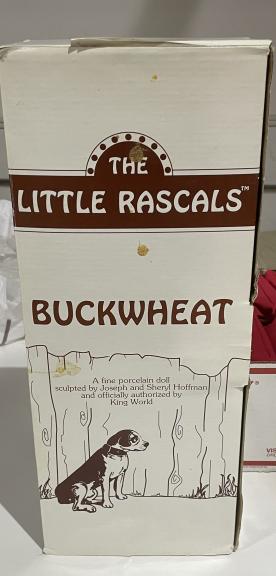 Little Rascals Buckwheat porcelain doll