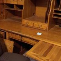 Rolltop Desk for sale in Hoquiam WA by Garage Sale Showcase member Tery, posted 10/31/2022