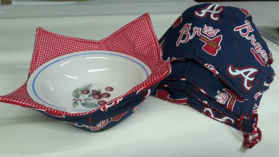 Atlanta Braves bowl cozzies for sale in Clayton GA