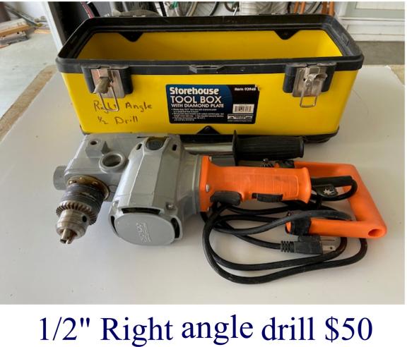 Chicago Electric right angle drill for sale in Costa Mesa CA