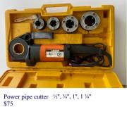 Power pipe cutter for sale in Costa Mesa CA