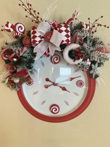 Christmas Clock Decor for sale in Richmond TX