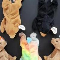 Ty beanie baby bear lot of 5 for sale in Kerrville TX by Garage Sale Showcase member BPate5912, posted 03/05/2024