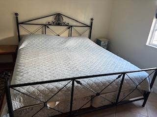 King Size Metal Bed for sale in Miami FL