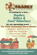 The PFRC Community Street Market: A Garage Sale and Yard Sale Event on Saturday April 12, 2025 in Cobb County, Georgia by GarageSaleShowcase.com Member ThriftinVogue2019