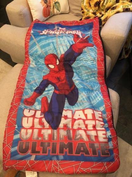 Spiderman and Plans FD sleeping bags for sale in Katy TX