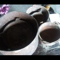 Very old Iron pots for sale in Grainger County TN by Garage Sale Showcase Member Nhileman