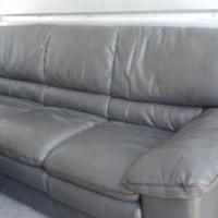 Sofa/love seat/2 matching glass top end tables for sale in Chesapeake VA by Garage Sale Showcase Member Maybelline