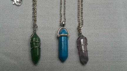 Hexagon stone necklaces for sale in BELLEVILLE IL
