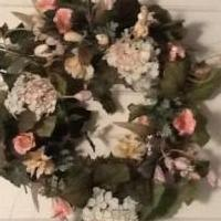 Spring floral wreath for sale in Norwalk OH by Garage Sale Showcase Member Mscreativity